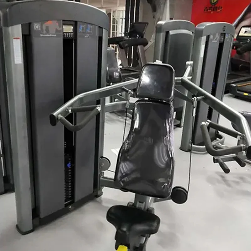 Pin Loaded Commercial Gym Strength Fitness Equipment China Manufacturer Seated Shoulder Press Machine