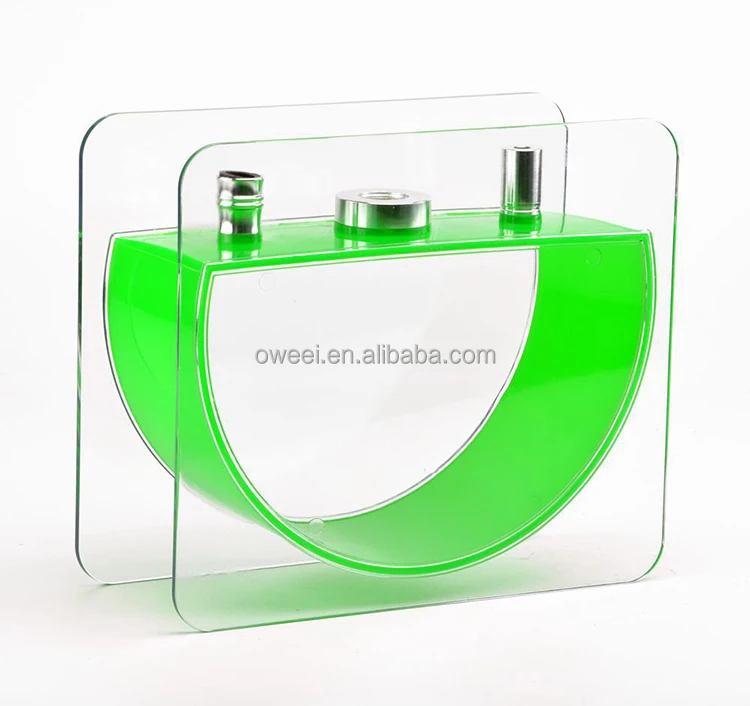 31CM Acrylic 2 pipe royal acrylic triangle hookah set big 2021 accessories modern shisha luxury Wholesale