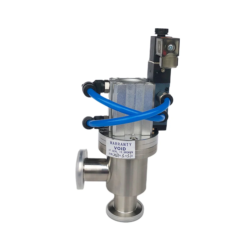 Direct Manufacturer High Vacuum Stainless Steel Pneumatic  Flapper  Valve