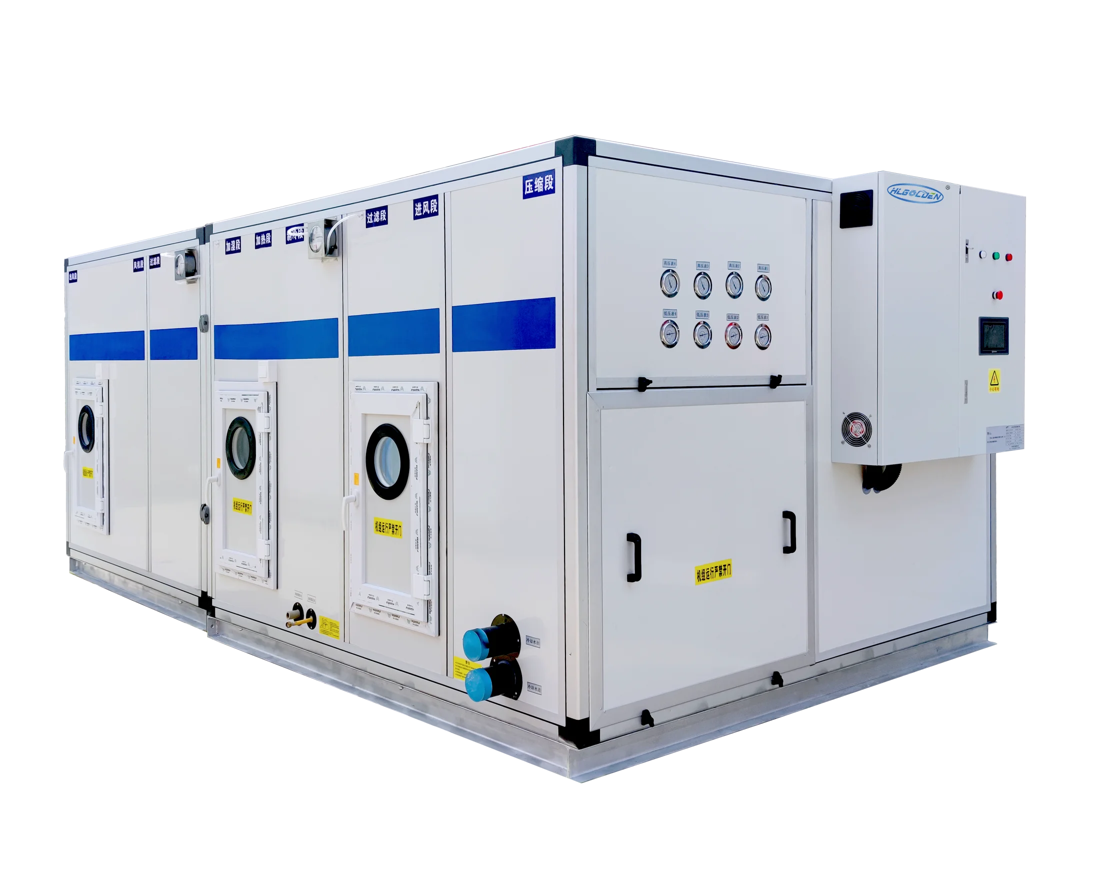 2022 New Design Customized Combined Modular Air Handling Unit Purified AHU DX Type HVAC Air Conditioner