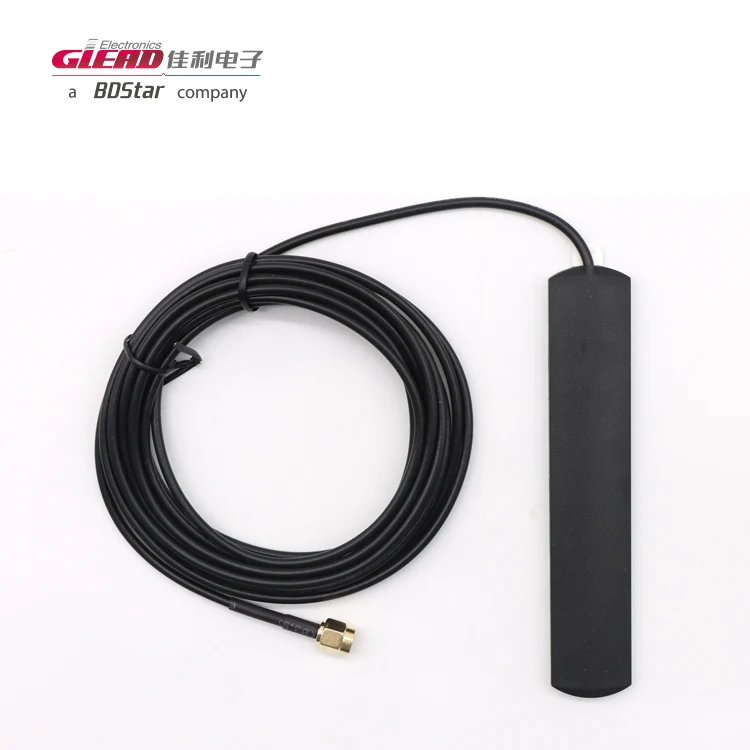 Glead Free Sample 2.5-2.7GHz Wifi GSM UMTS LTE Cellular Communication  Antenna 3M Adhesive Patch Antenna with SMA-J connector