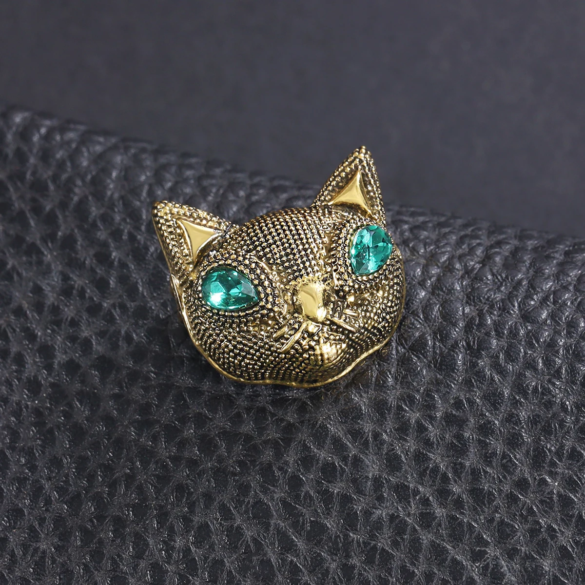 Weiman Jewelry Factory Outlet Pins and Brooches Customized Retail Wholesale XD824117 Cat Head