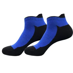 Wholesale marathon cotton breathable design your logo mens best short anklet running socks to stop blisters