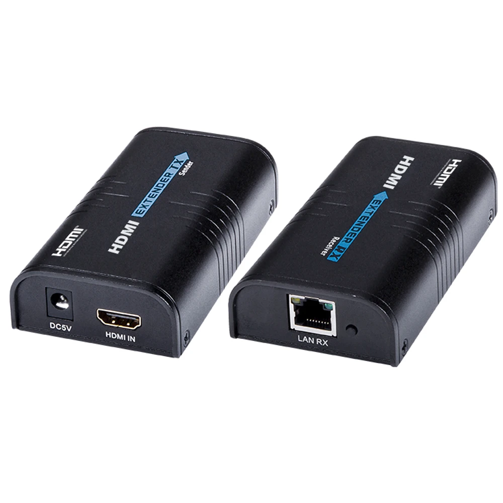 HDMI Extender120M 1080p 3D HDMI Signal network extender Transmitter Receiver over cat5 cat6 RJ45 Ethernet Converter