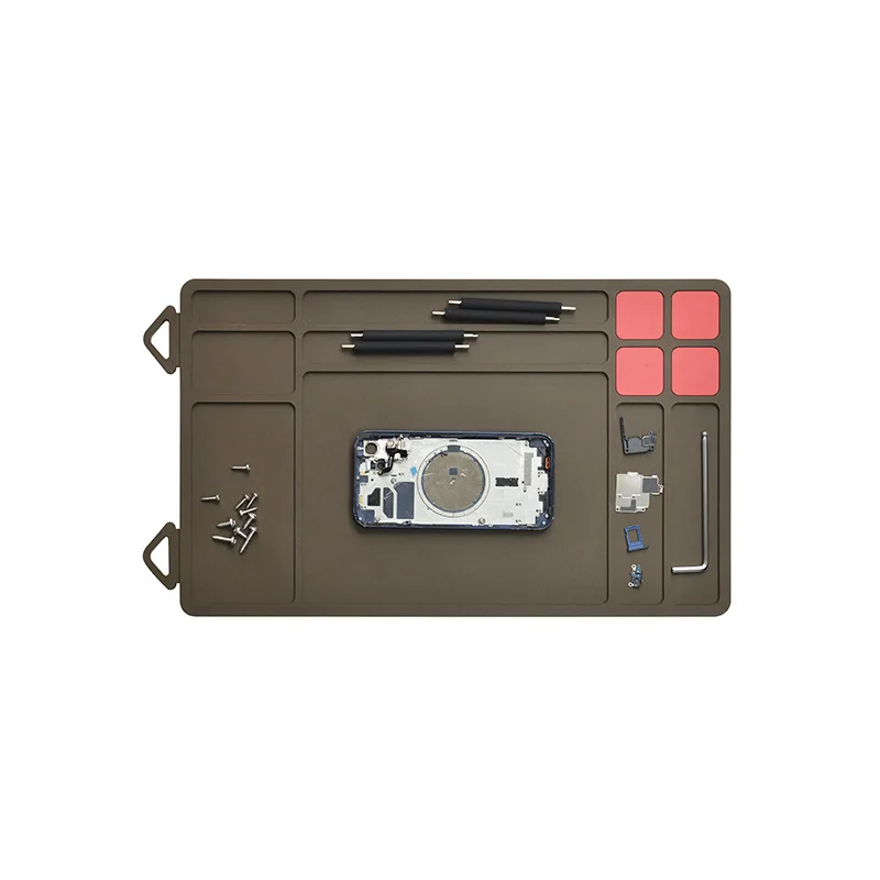 Gun Cleaning Mat Rubberized Repair Mat with Magnetic Pad Gun Mat Magnetic Camouflage gun pad