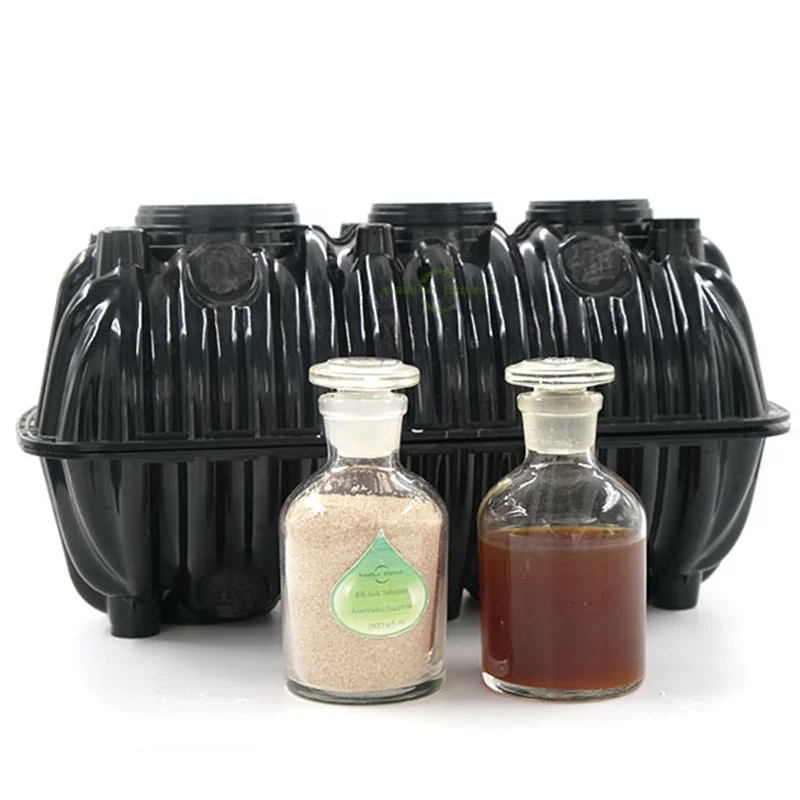 Environmental pp septic tank treatment bio enzyme for toilet odor cleaning