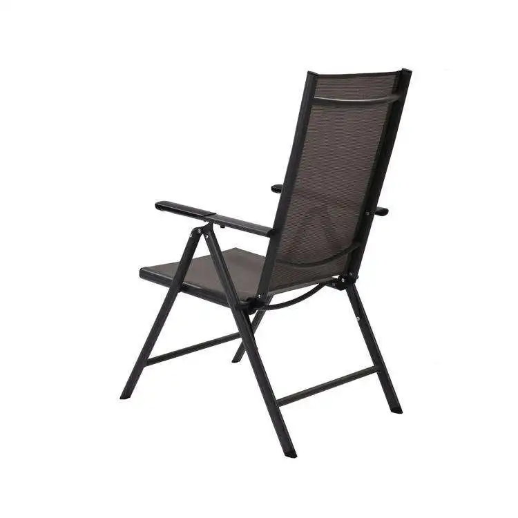 China hot sale rattan garden chair modern outdoor leisure chair metal folding chairs