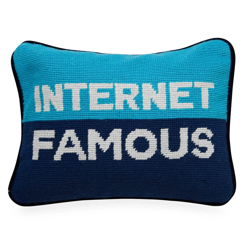 Wholesale Wedding Star Internet Famous Needlepoint Pillow Cushion