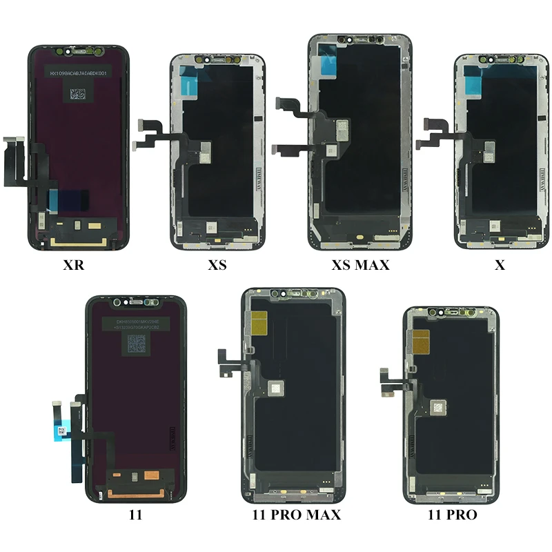OEM Original oled gx 100% Tested x xs xr max LCD Pantalla Display Touch Screen Digitizer Assembly  replacement For iphone X