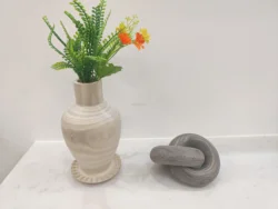 Modern Design Flower Vase for Tabletop and lobby Home Indoor and office Decorative Wood Flower Vase For Hot Selling