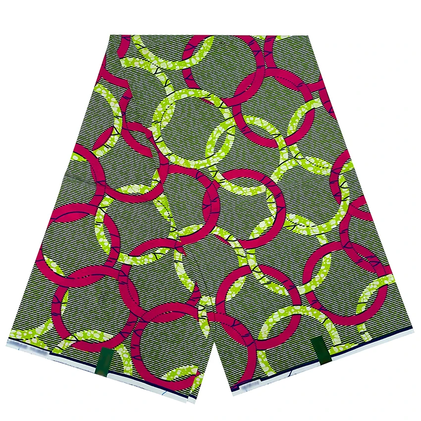 Wax Cloth 6 Yard Cotton Wax Print Fabric From Ghana Black Garment Wedding Cloth Material