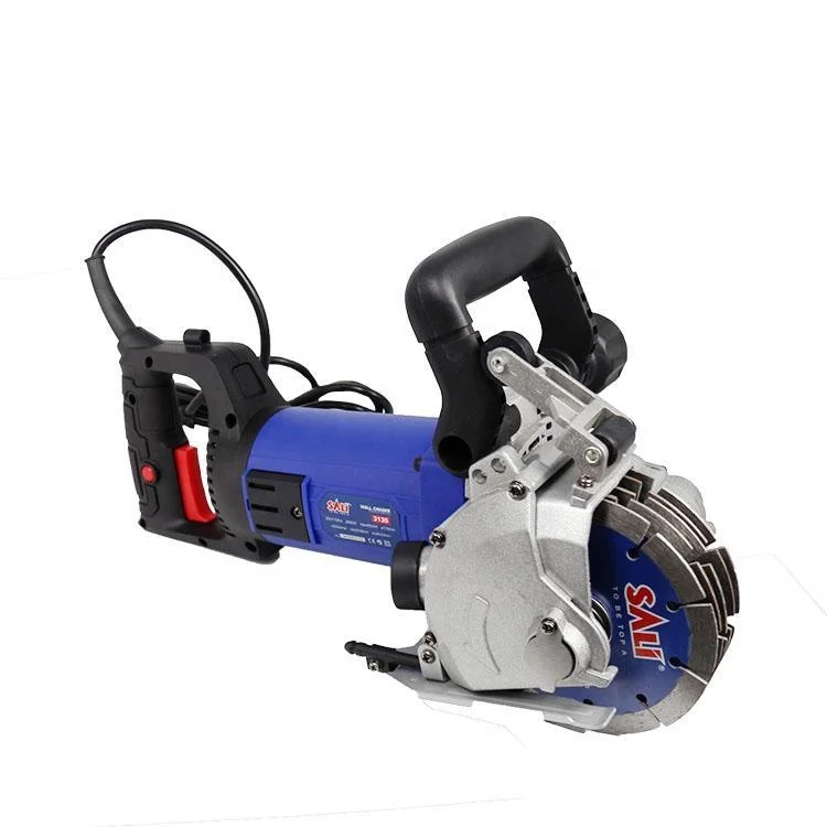 Soft Glue Handle Aluminum Alloy Shrinkable Cover Diamond Saw Electric Wall Tool Groove Cutting Chaser Machine