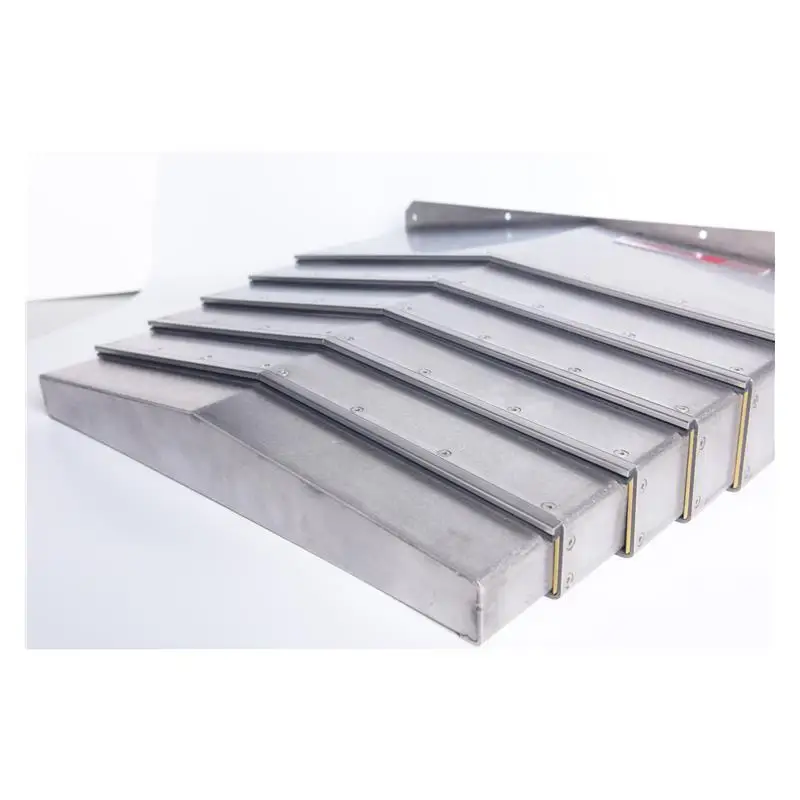 Superior Quality Cnc Steel Telescopic Cover Rubber Strips Telescopic Steel Covers