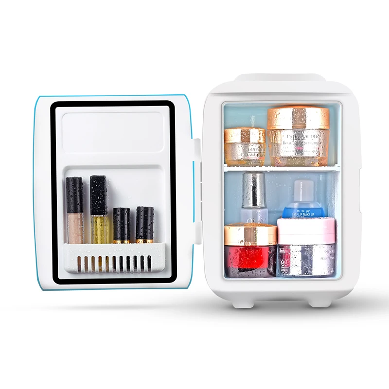 
4L Portable custom cosmetic skincare small refrigerator mini bar fridge 