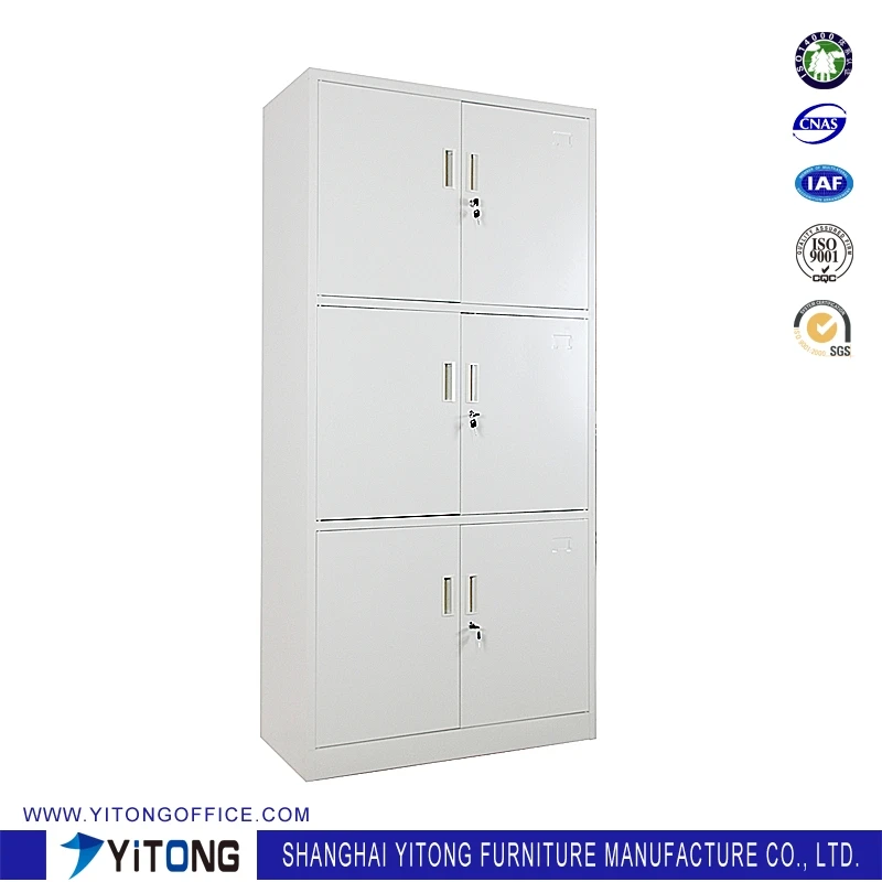 YML Wholesale Vertical 3 Door Metal Steel Filing Cabinet Fireproof Safes Storage Filing Cabinet With Lock