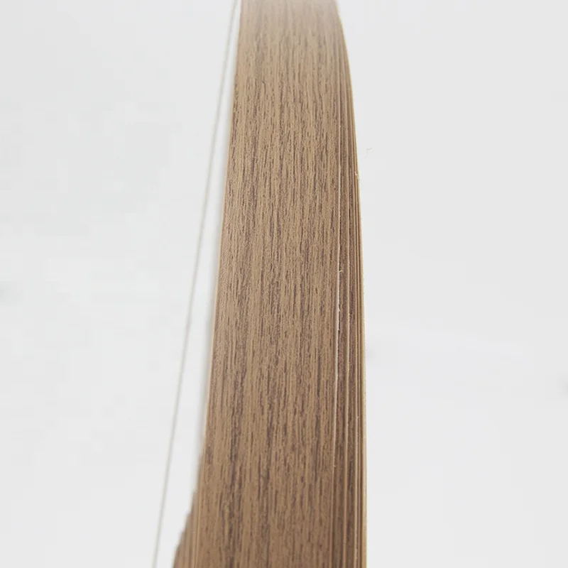 Indoor Decoration Materials PVC Laminate Edge Banding Tape Strips for Fiberboard