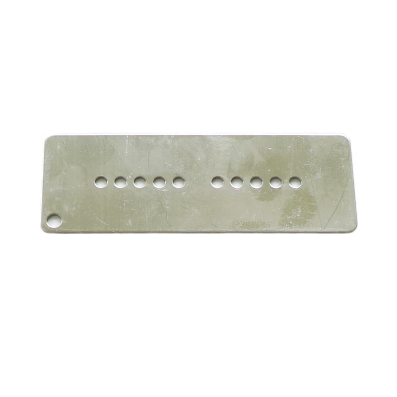 Donlis 50/52mm Nickel Silver Soap Bar P90 Guitar Pickup Baseplate for Electric Guitar Custom Pickup parts online wholesale