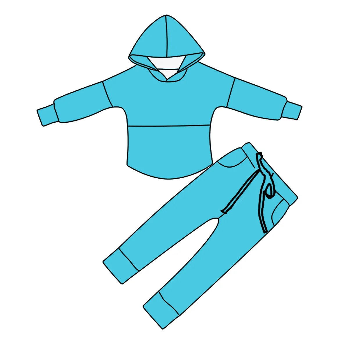 Qing custom Modern toddler girl clothes set applique school bus boutique girls clothing sets