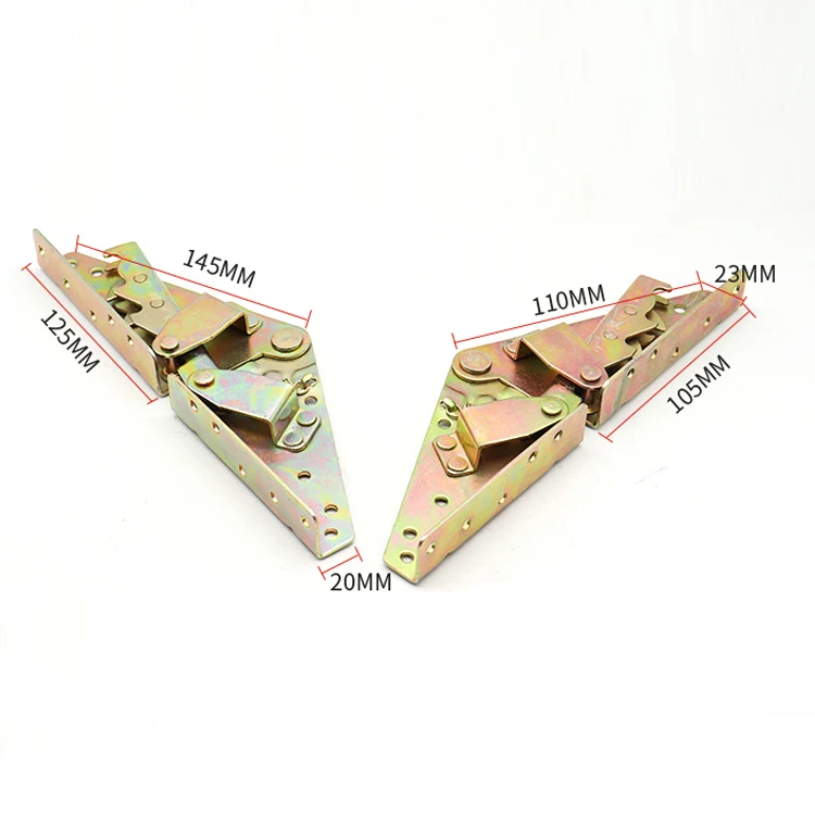 Jinpai dual use adjustable spring sofa bed hinges furniture hardware accessories