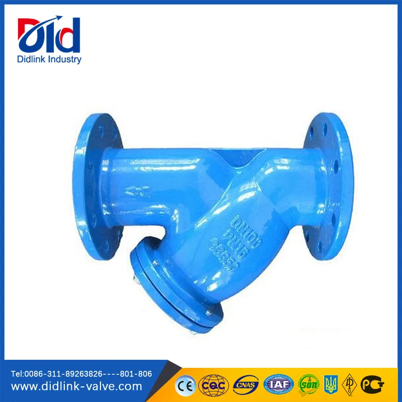 Duplex Catalogue Inline Filter Y Polypropylene Basket Type Intake  Liquid Flanged Strainer