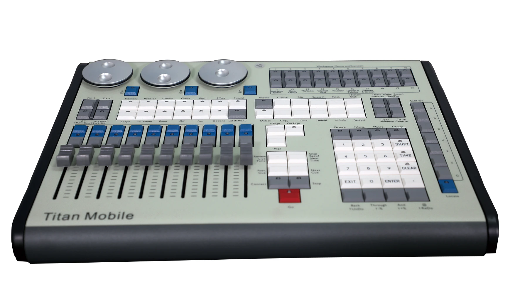 TITAN Operating System Titan Mobile Stage Lighting Console DMX512 Controller for Stage Light Party DJ Moving Head Light