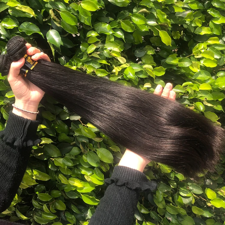 Aosun Hair Raw Unprocessed Guangzhou Indian Hair, Tangle Free Bulk Real Indian Hair, Wholesale Indian Human Temple Hair In India