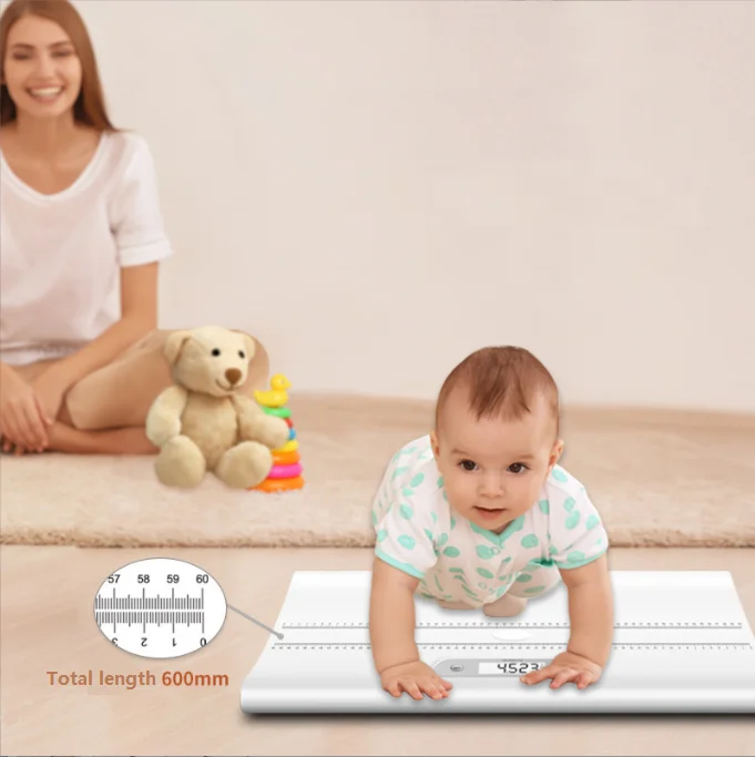 Household 20 kg 5g Electronic Body Weight Scale  Digital Blue Tooth Baby Scale With Height Measuring