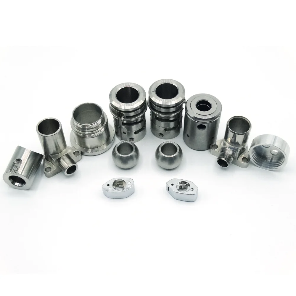 New product custom precision 5 axis cnc Stainless steel  assembly machining parts manufacturing cnc milling turning router kit