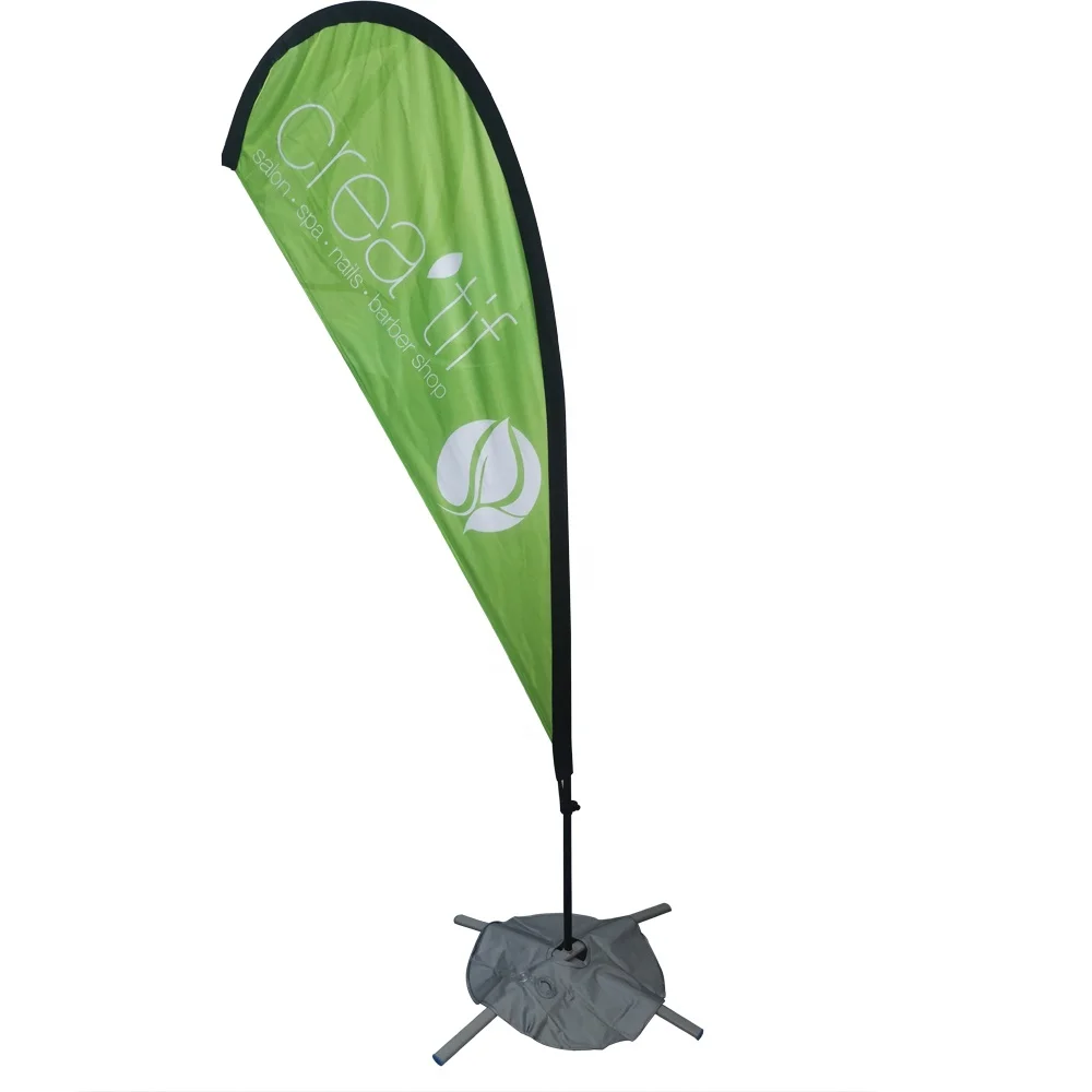 2023 custom printed outdoor beach flag banners