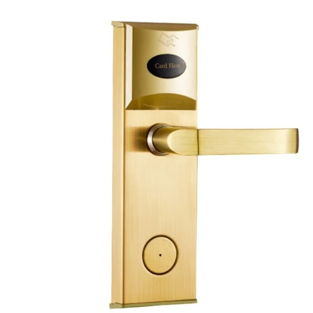 2020 RFID hotel key card lock door electronic keyless door lock entry system with free management software
