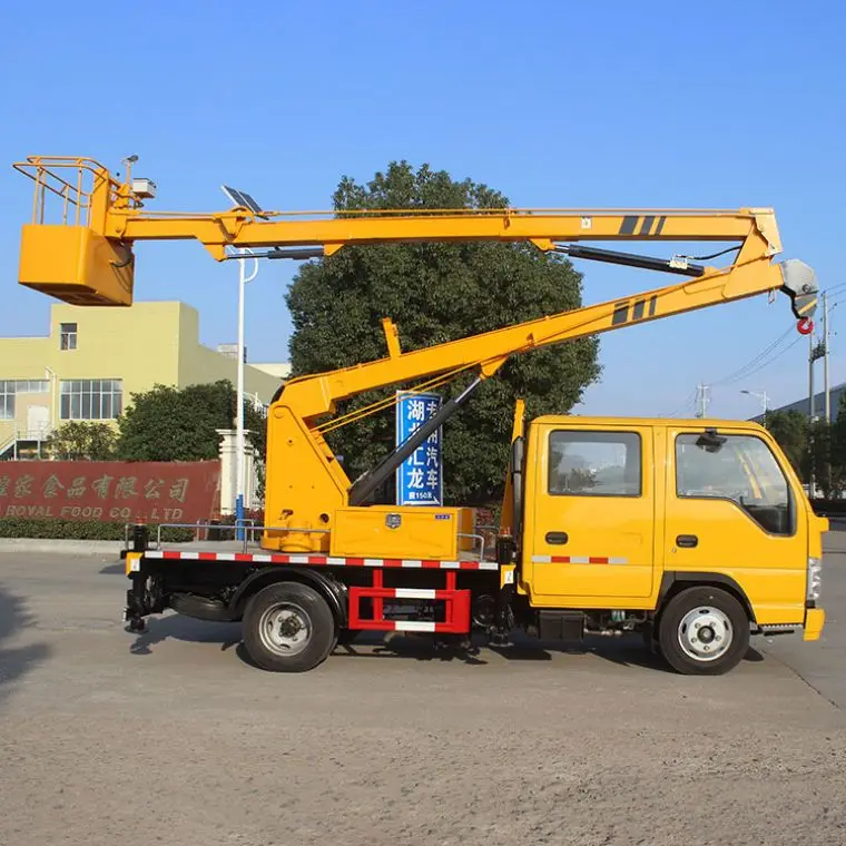 Hot Seller ISUZU Articulating Telescopic Crane Truck LHD RHD Aerial Manlift Bucket for Sale