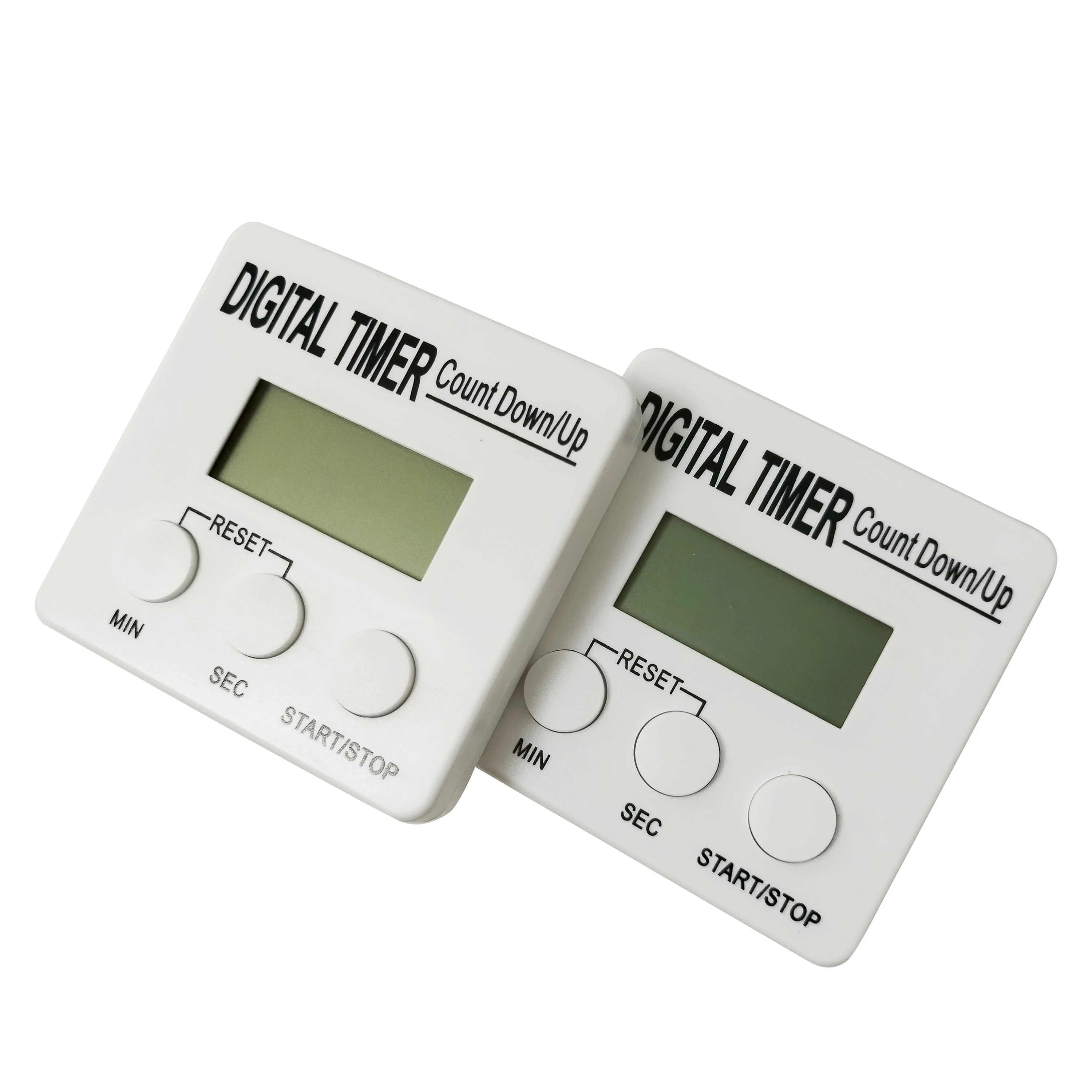 Portable Multifunction Plastic LCD Students Learn Timing Control Countdown Kitchen Electronic Digital Timer With Support Clip