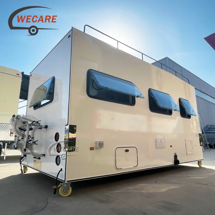 Wecare luxury camper motorhome rv caravan travel with bathroom for sale