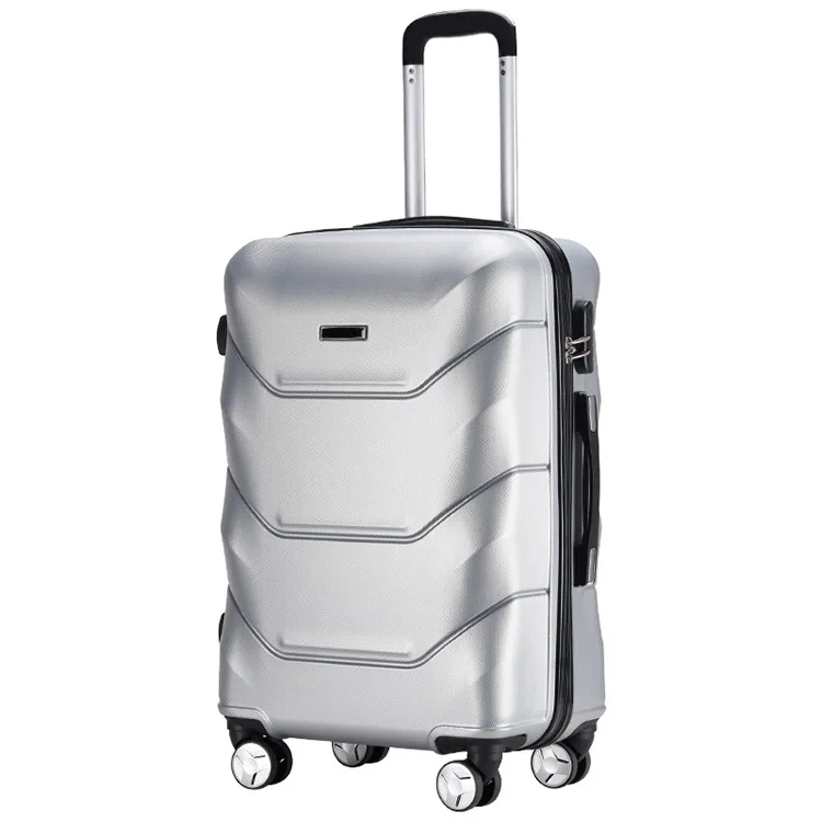 Hot selling popular trolley suitcase durable plastic luggage sets 3pcs set trolley cases with spinner wheels for men women