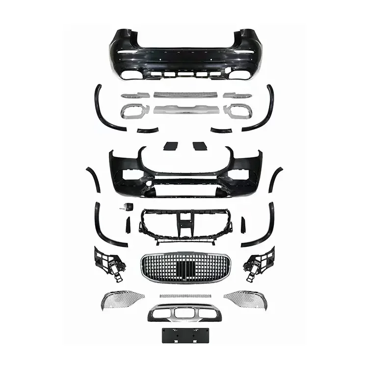 AMG Bodykit For Mercedes Benz GLC X253 GLC 350 400 450 including Car Bumpers Accessories Grille Rear Spoiler Rear Diffuser