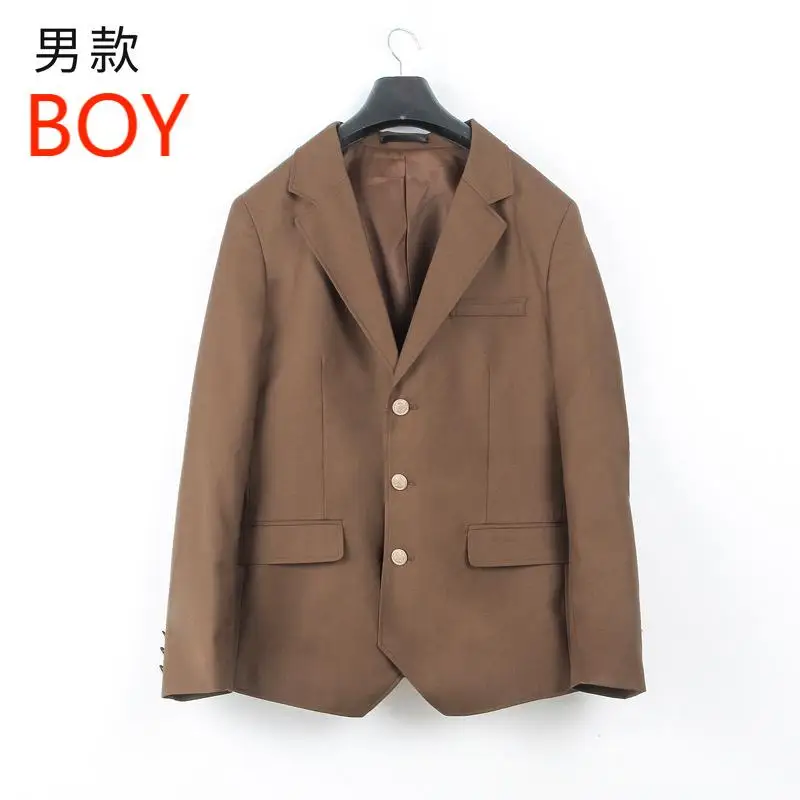 Hot Selling Customized Student High School Uniform Suit Unisex Blazer