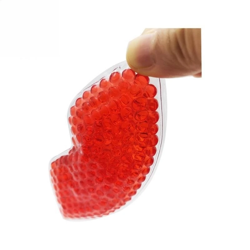 HThe Factory Produces New Type Hot Sale igh standard Relax the body lip shaped beauty hot cold gel for detumescence