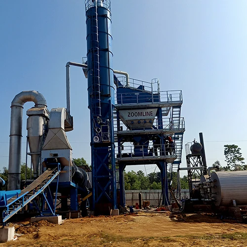 pre-mixed Asphalt Plant 80t/h Stationary Asphalt Mixing Plant