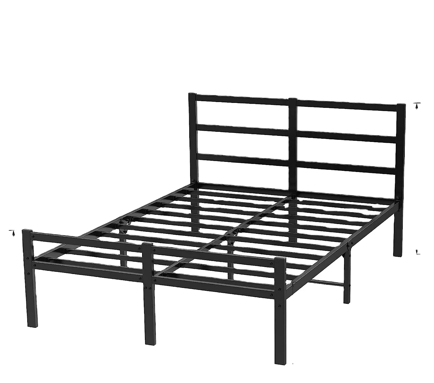 Professional Manufacture Durable Manufacturers Sell Metal Bed Frame Type Platform Bedroom Furniture Bed King-Size Twin Bed