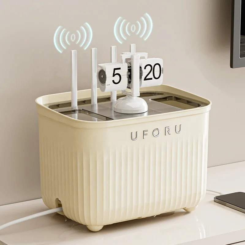 Wi-Fi маршрутизатор коробка для хранения беспроводной компоновки артефакт проволочный блок ТВ приставка