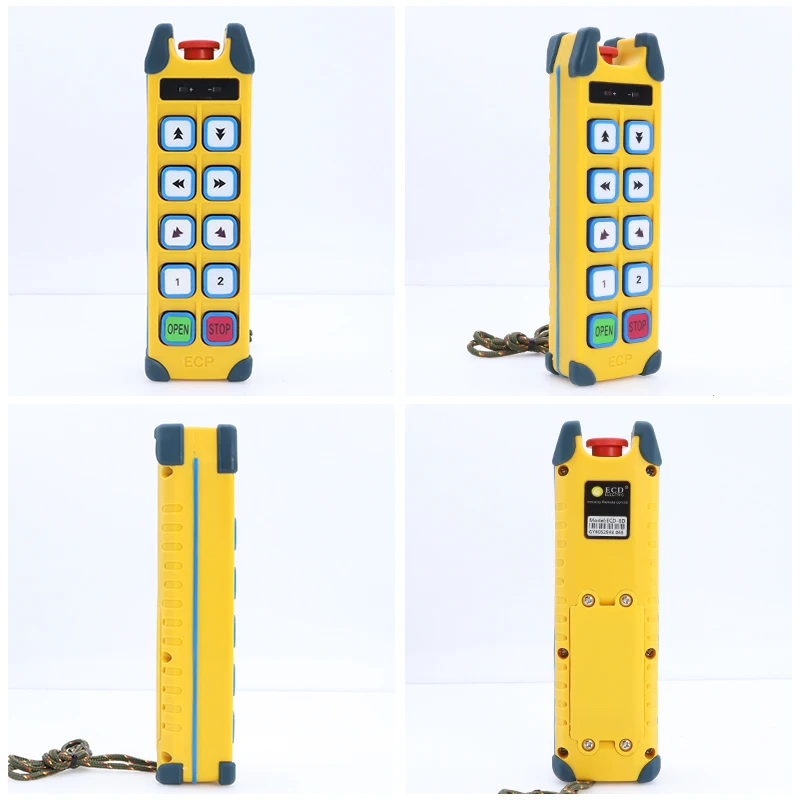 Guaranteed service 8 keys double speed scissor lift industrial wireless crane remote control