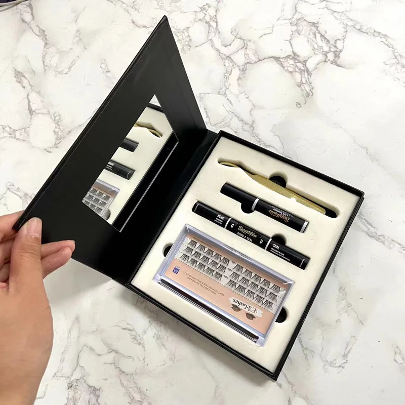 Lash DIY Segment Eyelash Extens DIY Cluster Lash Kit