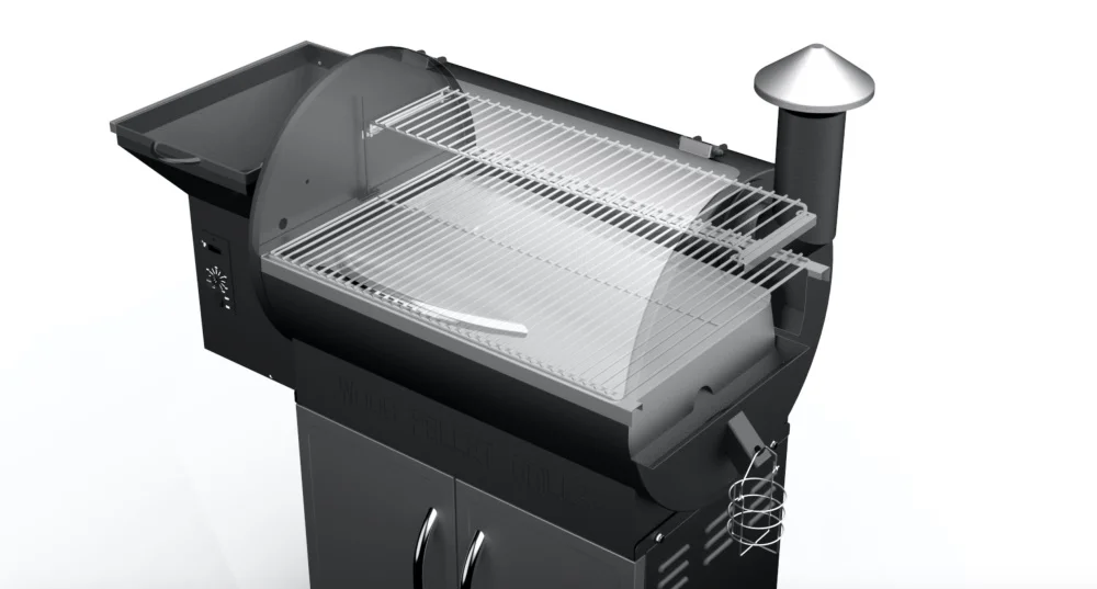 pellet charcoal bbq smoker grill