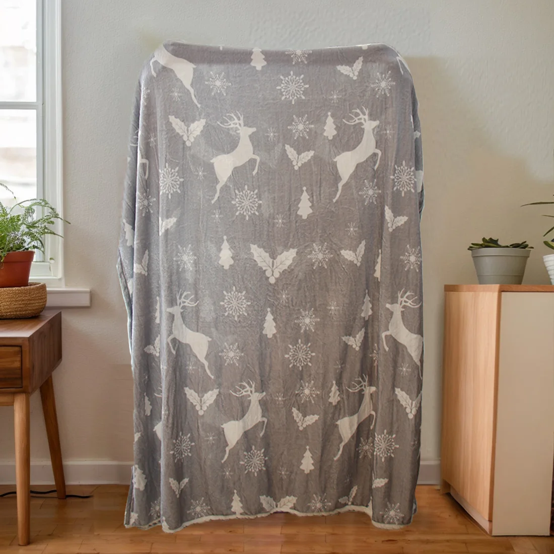 Wholesale Super Soft Luxury Velvet Flannel Blanket Winter Home Decor Print Couch Bed End Light Winter Luxury Bedding