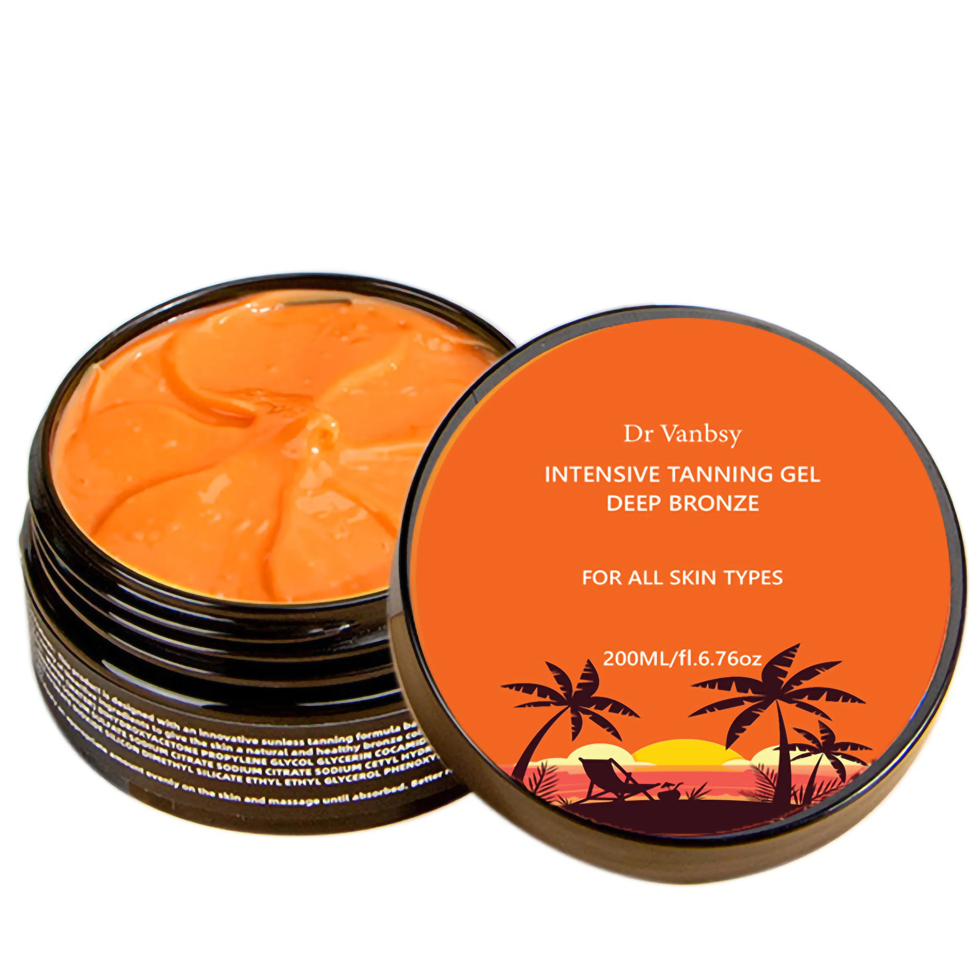 Organic OEM/ODM Private Label Tanning set kit Oil Spray Self Tanner Cream Lotion OEM Sunscreen Tanning Oil Drops