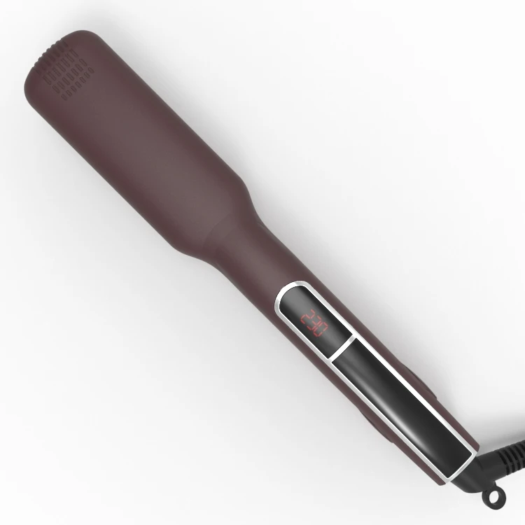 Electric flat iron ceramic flat irons private label professional hair straighteners