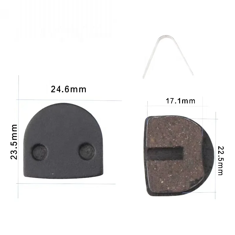 MTB Bike Hydraulic Brake Pads for   Bicycle Parts Cycling Organic Resin Disc Brake Pads