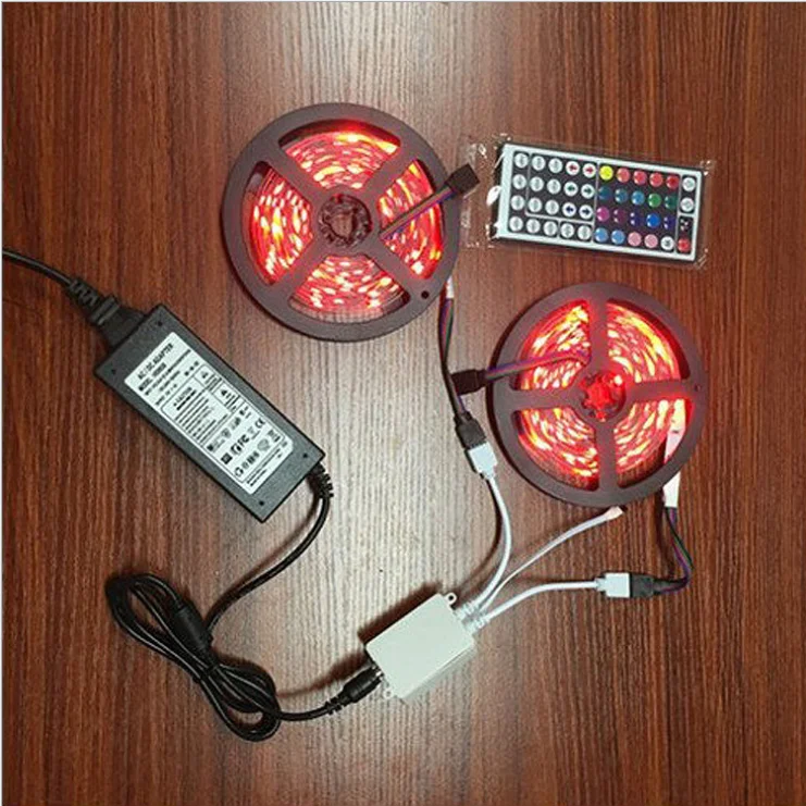 factory direct selling hits 5050RGB 5V 12v kit 30leds/M RGB IP65 IP20 Support wifi color tv led usb led strip lights