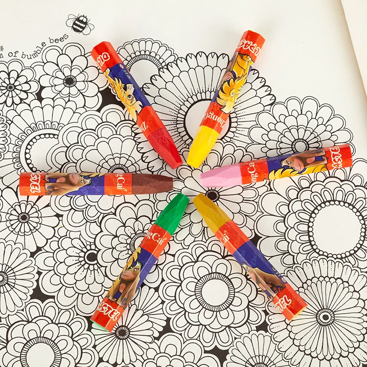 Office and School Supplies High Quality Non-Toxic Wax Crayons Oil Pastel