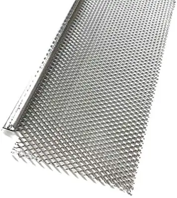 Aluminum Mesh Gutter Protection Screen Fits Several Gutter Sizes